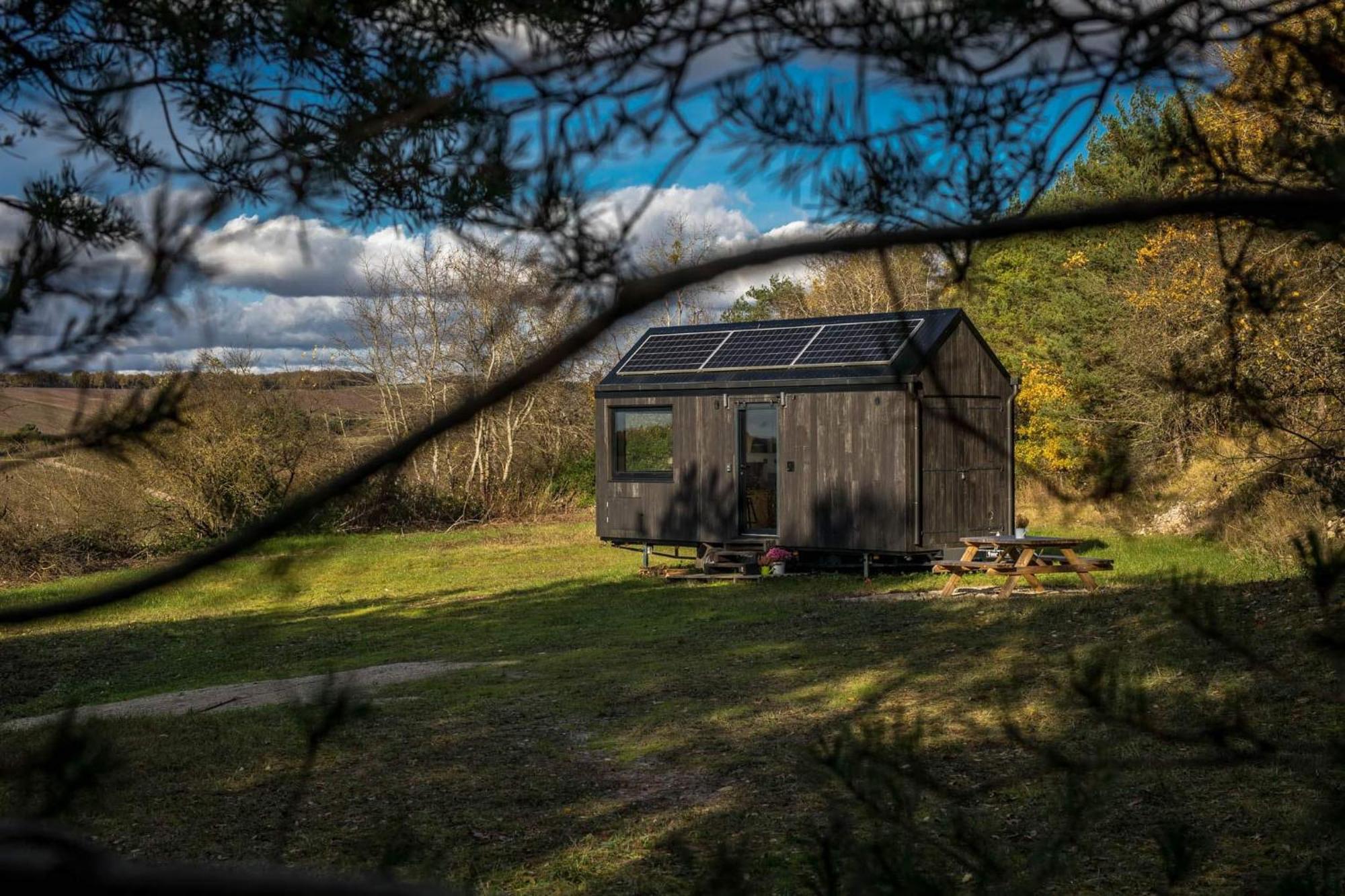 L'Envolee Ecolodge, Tiny House Au Coeur Des Vignes Loches-sur-Ource Екстер'єр фото